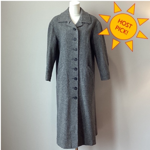 **HOST PICK** J.Jill Tweed Wool Coat - 6P - Picture 2 of 8